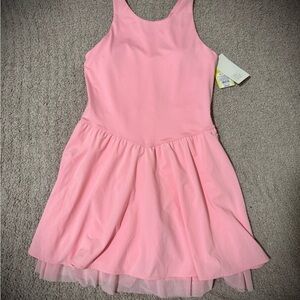 “All in Motion” Light Pink Kids Athletic Dress
